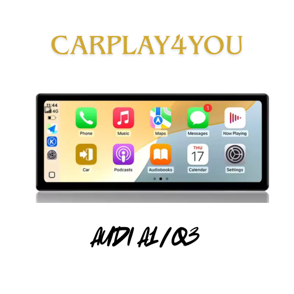Écran Android Auto/Apple CarPlay Audi A1/Q3