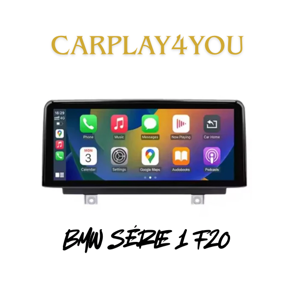 Écran Android Auto/Apple CarPlay - BMW Série 1 F20