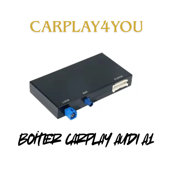 Module CarPlay Audi A1/A3 Système HNR & RMC