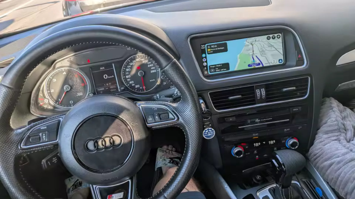 Écran Apple CarPlay / Android Auto – Audi Q5 (2010-2016)