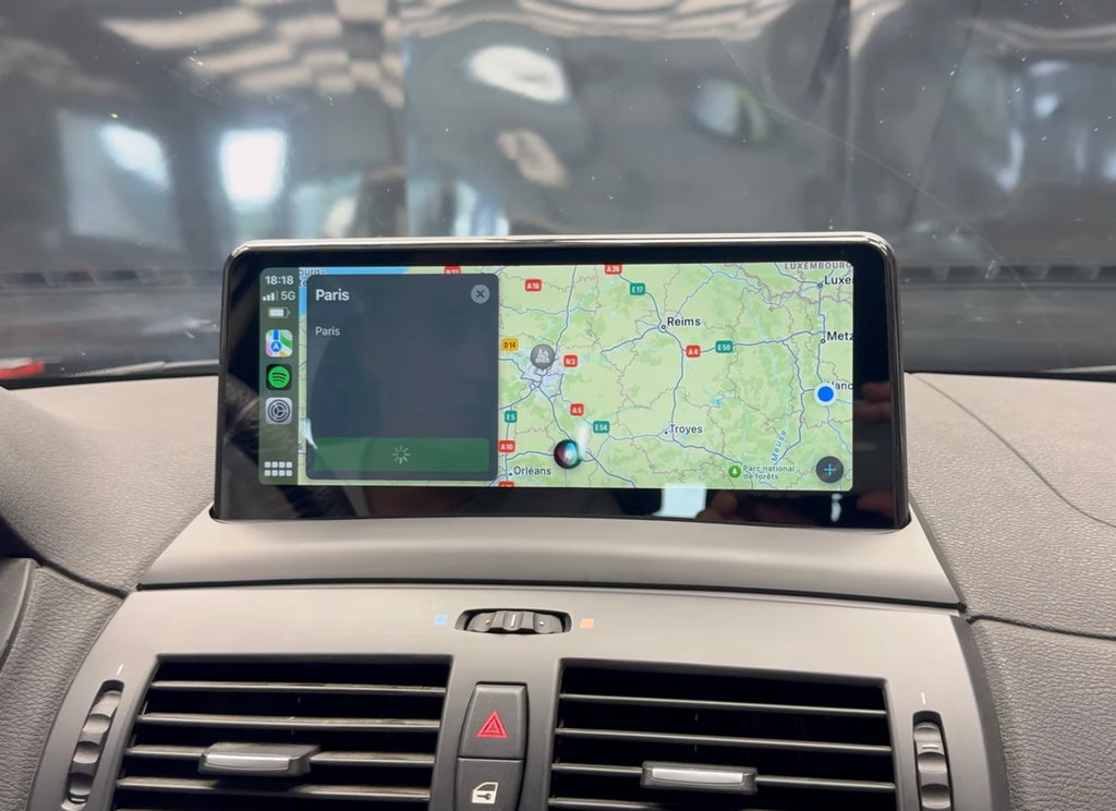 Écran CarPlay BMW X3 E83 – Intégration d’Origine
